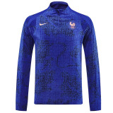 26/27 France Royal Blue Jacket Tracksuit