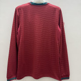 26/27 Portugal Home Long Sleeve Fans Soccer Jersey