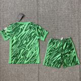 24/25 LIV  Green Goalkeeper Kids Soccer Jersey