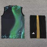 24/25 RMA Black Green （Leopard Head）Tank top and shorts suit