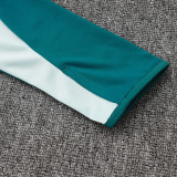 25/26 Cruzeiro Light Green Half Pull Tracksuit # B990 (半拉链)
