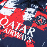 24/25 PSG Sapphire Blue Inkjet Hooded  Tracksuit