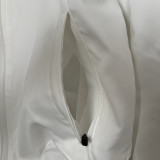 2024 New NK White Windbreaker（连帽、背下带小字）