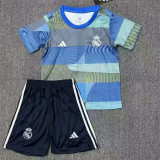 25/26 RMA Blue Color Change  Kids Soccer Jersey