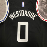 22/23 CLIPPERS WESTBROOK #0 Black City Edition Top Quality Hot Pressing NBA Jersey