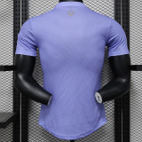 23/24 Algeria Purple Special Edition Player Version Soccer Jersey (花图)