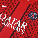 25/26 PSG Grid Tower Red Training Short Suit