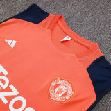 24/25 Man Utd OrangeTank top and shorts suit