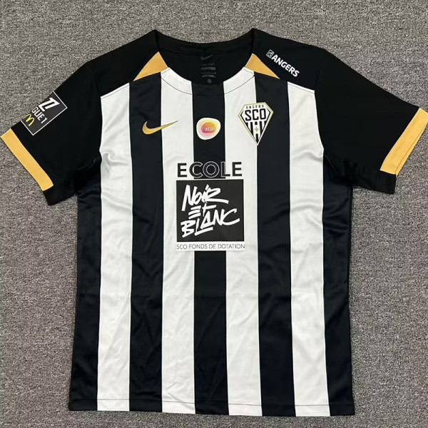 25/26 Angers SCO Home  Fans Soccer Jersey