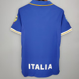 1996/1997 Italy Home Blue Retro Soccer Jersey