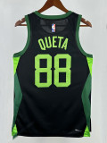 24/25 CELTICS QUETA # 88 City Edition Top Quality Hot Pressing Retro NBA Jersey
