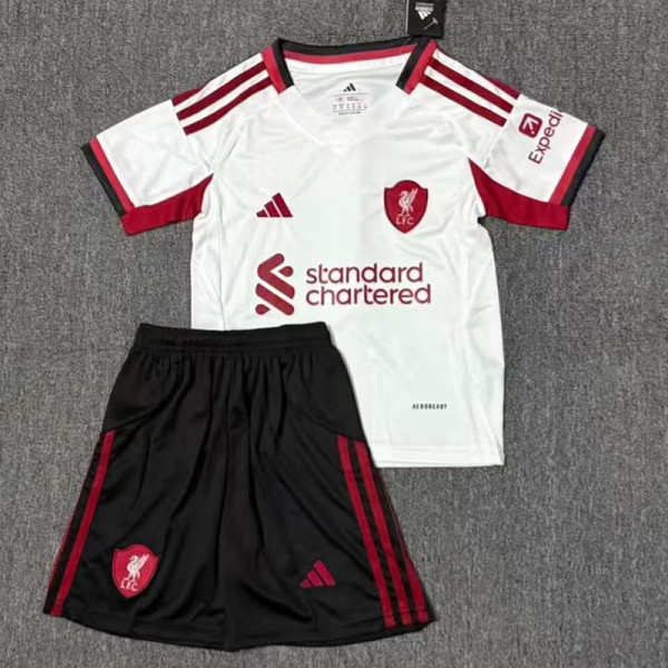 25/26  LIV Away Kids  Soccer Jersey