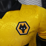 25/26 Wolves Home  Player Version Soccer Jersey