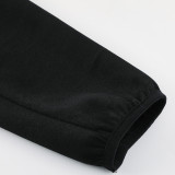24/25 AM05 Black  Hooded Jacket Tracksuit