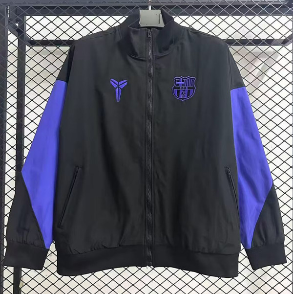 25/26 BAR Embroidery Black windbreaker