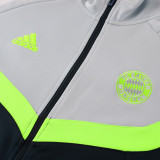 24/25  Bayern Gray PurpleJacket Tracksuit(03)