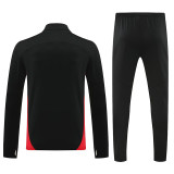 24/25  ACM Black Half Pull Tracksuit  (黑、半拉链)