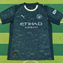 25/26 Man City Fourth Fans Soccer Jersey