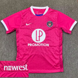 25/26 Toulouse FC Away Fans Soccer Jersey(前后带广告）