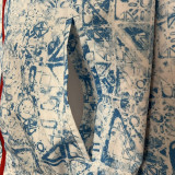 2024 Portugal Red & Grey  Double Sided Windbreaker (双面风衣)