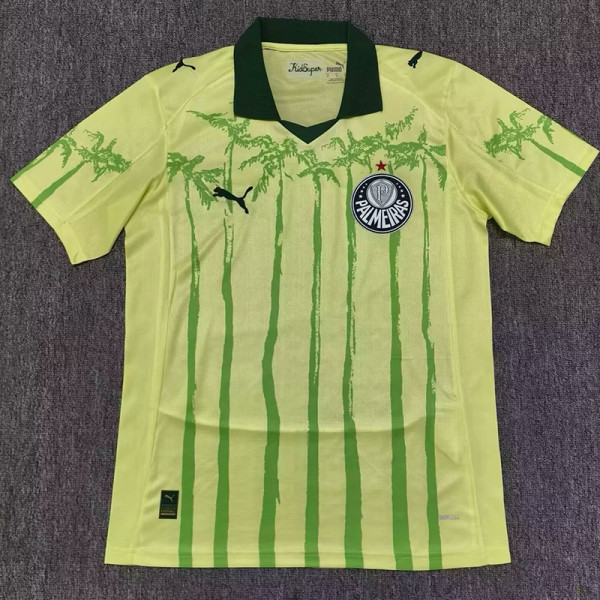 25/26 Palmeiras Yellow  Special Edition Fans Soccer Jersey