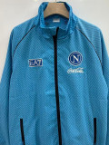 25/26 Napoli Sky Blue Embroidery Retro windbreaker