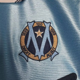 1998/1999 Marseille Away  Retro Soccer Jersey
