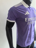 25/26 RMA Purple Team Logo Special Edition Player Version Soccer Jersey(翻领）