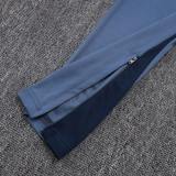 25/26 PSG Grey Kids Half Pull Tracksuit#E25175 (童装半拉链)