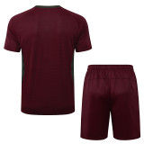 25/26 Fluminense Maroon Training Short Suit#D25179