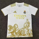 25/26 RMA Gold Lion's Head Special Edition White  Fans Soccer Jersey