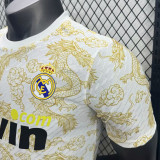 25/26 RMA Yellow Dragon pattern  Special Edition Player Version Soccer Jersey