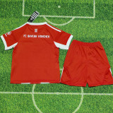 25/26  Bayern Home  Kids Soccer Jersey