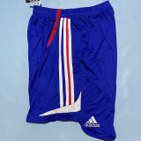 2006 France Home Retro Shorts Pants