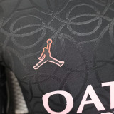 25/26 PSG Ancient Money Pattern Special Edition Black  Player Version  Soccer Jersey