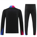 24/25 BAR Black  Player Version  Half Pull Tracksuit  (球员版、半拉链)