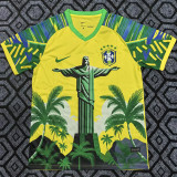 25/26 Brazil Goddess & Coconut Tree Fans Soccer Jersey