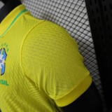24/25 Brazil Yellow  Special Edition  Player Version Soccer Jersey