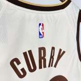 25/26 WARRIORS CURRY # 30 Beige City Edition Top Quality Hot Pressing NBA Jersey