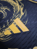 24/25 RMA Black Golden Dragon Player Version Soccer Jersey