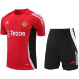 24/25  Man Utd Red Training Short Suit