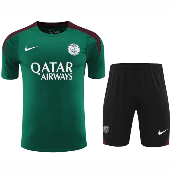 24/25  PSG  Green Training Short Suit