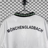 1995/1996 Monchengladbach Home Long Sleeve Retro Soccer Jersey