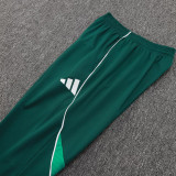 25/26 Algeria Dark Green Training Long Pants (Have Pocket) #C2508