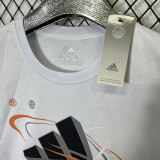 2025 T270 AD Pure Cotton  White T-shirt