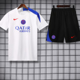 25/26 PSG White Training Short Suit