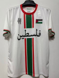25/26 Palestine Arabic Special Edition White Fans Soccer Jersey