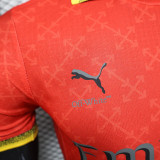 24/25 ACM Red Fourth Player Version  Soccer Jersey