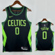 24/25 CELTICS TATUM #0 City Edition Top Quality Hot Pressing Retro NBA Jersey