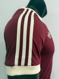 2025  Mexico Maroon 1:1 Pure Cotton T-shirt(纯棉)